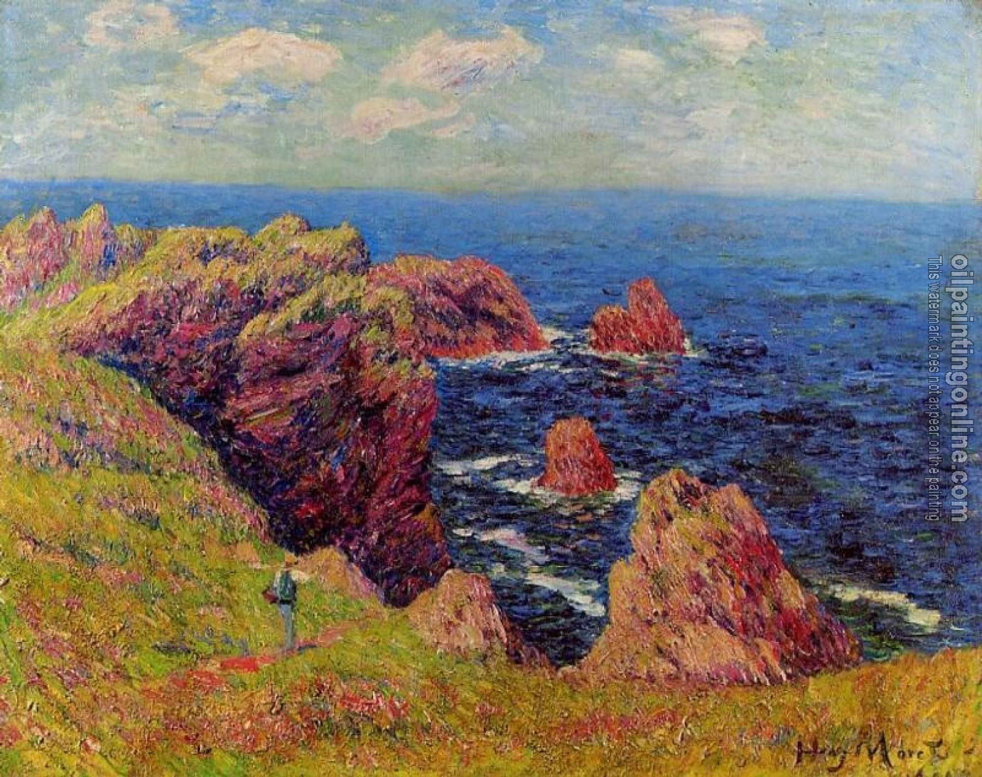 Moret, Henri - The Breton Coast